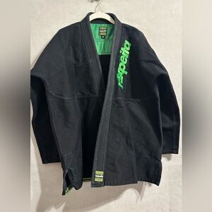 Brazilian Jiu-Jitsu GI Rexpeita black Martial Arts Gi SZ XL A2 karate Kimono